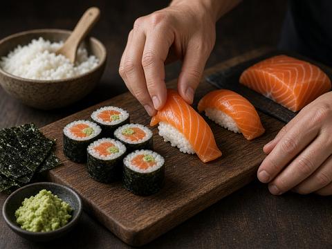 Sushi műhely – Műhelyvezető Kovács Lili tanfolyam